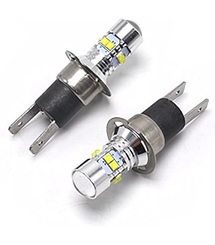 Amazon.co.jp: H3c H3d LED ショートバルブ 2個 ホワイト 12V 24V